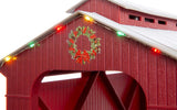 Lionel 1929090 Lighted Christmas Half-Covered Bridge O SCALE NEW