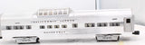 Lionel 6-19124 CHICAGO BURLINGTON & QUINCY Vista Dome California Zephyr O Scale Like New