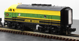 MTH Railking 30-4073-1 John Deere F-3 R-T-R Train  with Proto-Sound 2.0 O SCALE Used Excellent Damaged Box