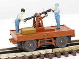 Industrial Rail IDM 10000 Powered Hand Car O SCALE Like New