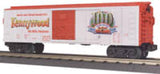 MTH Railking 30-74052 Kennywood Park Box Car -- Pittsburgh PA Amusement Park --100 YRS 1898-1998 O SCALE Like New