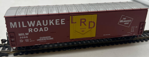 Athearn RTR 91254 Milwaukee Road 50' PD Youngstown Box Car 3096 HO SCALE Like New