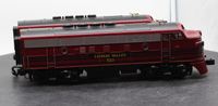MTH Premier 20-2086-1 Lehigh Valley F-3 AA Diesel Set 510/512 O SCALE Like New