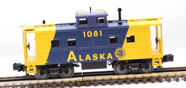 MTH Railking 30-77175 Alaska RailKing Steel Caboose O SCALE Used Damaged Box