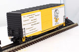 MTH Railking 30-74489 Myron Cope RailKing 40' High Cube Box Car O SCALE Like New