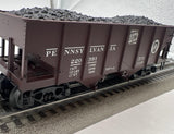 K-Line O K6253-1891 Pennsylvania PRR coal goes to war Die Cast 2-Bay Hopper Coal k6253-1891 O SCALE Like New