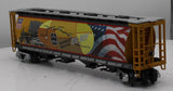 MTH Railking 30-75708 Union Pacific  UP  4-Bay Cylindrical Hopper MAP Car O SCALE Used Excellent