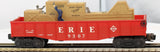 Lionel 6-9307 ERIE Animated Cop & Hobo Gondola O Scale (car is dirty) Used WRONG BOX