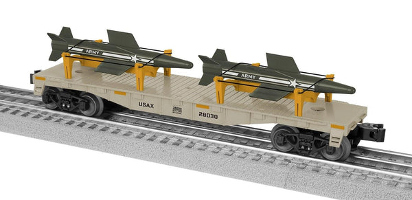 Lionel 2228030 Army Missile Flatcar O SCALE NEW