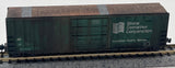 Micro-Trains Line 02500570 Stone COntainer Corp WEATHERED 50' Boxcar w kadee style couplers N SCALE WEATHERED AS IS Like New