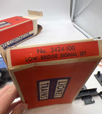 Lionel Postwar 3424 Operating Brakeman Car w/ repro cattails AS IS O SCALE Like New