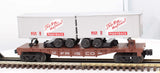 Lionel 6-16926 Frisco Flat Car With Trailers O SCALE Like New