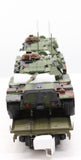 MTH Premier 20-92282B U.S. Army 60 Flat Car w/(2) M60 Tanks O SCALE NEW