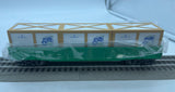 MTH Railking 30-72051 Rolling Rock Beer Latrobe PA Gondola Car w/Crates O SCALE Like New