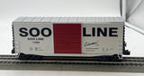 MTH Railking 30-74688 SOO Line 40' High Cube Box Car O SCALE Like New