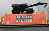 Lionel Postwar 6460  BUCYRUS ERIE CRANE CAR No. 6460 O SCALE Used Excellent Damaged Box