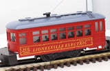 Lionel 6-18419 LIONELVILLE Operating Trolley Lionelville O Scale Used Excellent