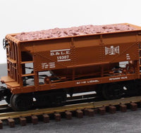 Lionel 6-19307 Bessemer & Lake Erie Ore Car with Ore Load O SCALE Like New
