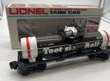 Lionel 6-9324 Tootsie Roll Single Dome Tank Car O Scale Used Excellent