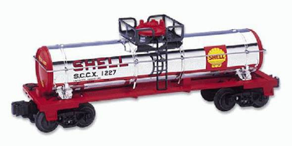 Lionel 6-19627 Shell Oil Company Single-Dome Tank Car (Chrome) #1227 O SCALE NEW