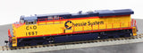 Inter mountain 49758-02 ES44AC Locomotive Chesapeake Cab# 1987 & Ohio HO SCALE Like New