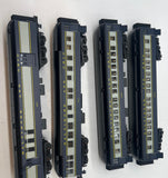 MTH Railking 30-69188 Baltimore & Ohio 4-Car 60' Madison Passenger Set O SCALE Like New