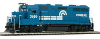 Walthers 920-42168 EMD GP35 Phase II with SoundTraxx(R) Tsunami(R) Sound and DCC -- Conrail #3686 (blue, white) HO SCALE NEW
