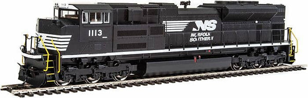 Walthers 910-19862 NORFOLK SOUTHERN EMD SD70ACe Mainline black, white #1113 HO Scale DCC Ready NEW