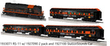 Lionel 1933071 End of the Line Halloween Legacy RS-11 #13 with 1927090 End of Line Midnight Special Passenger set AND 1927100 Midnight Special Station Sounds Car
