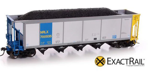 ExactRail EE-1307-18 Johnstown America AutoFlood ll Hopper - NRLX HO SCALE NEW