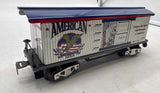 Marx 7341  American Beer Litho Reefer Car Pittsburgh Brewing Company Patriotic O SCALE Like New No Box