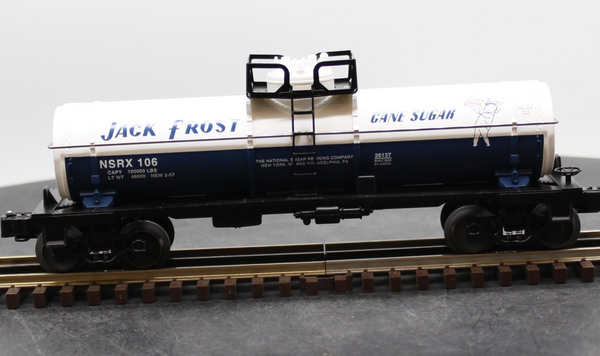 Lionel 6-26137 Jack Frost Single-Dome Tank Car O SCALE Like New
