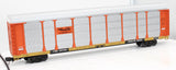 MTH Premier 20-90562E Denver & Rio Grande Western Corrugated Auto Carrier O SCALE Like New