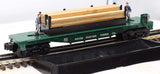 Lionel 6-36727 Weyerhaeuser "Moe and Joe" Operating Lumber Car  O SCALE Like New