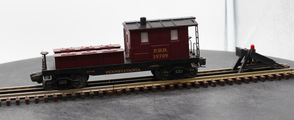 Lionel 6-19709 Pennsylvania Smoking Work Caboose Lighted O Gauge Train Car PRR NEW