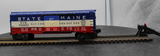 Lionel Postwar 6464-275 State of Maine Boxcar O SCALE Used Excellent Damaged Box