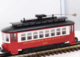 MTH Railking 30-2585 Pittsburgh Bump-n-Go Trolley Scale not specified O SCALE Like New