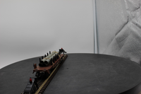 Lionel Postwar 6511 Pipe Car O SCALE Used Damaged Box as is