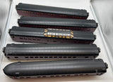 MTH Premier 20-65145 Norfolk & Western N&W Powhatan Arrow 5-Car 70' Streamlined Passenger Set Smooth Sided O SCALE Like New