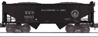 MTH Premier 20-92056E Baltimore & Ohio B&O  2-Bay Offset Hopper Car Set #640525 O SCALE NEW