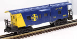 Lionel 6-9317 ATCHISON TOPEKA SANTA FE Blue & Yellow Bay Window Caboose 9317 O Scale Used Damaged Box