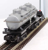 K-Line K-5413 Allied Chemical 3 Dome Tank Car O SCALE Like New