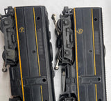 Lionel Postwar 2032 ERIE Alco Diesel AA Units O Scale Used Damaged Box As is