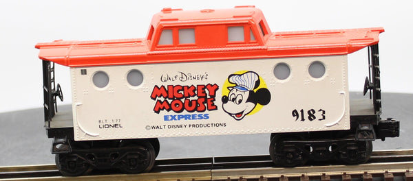 Lionel Trains 6-9183 Disney Mickey Mouse Caboose O SCALE Used Excellent