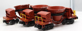 MTH Premier 20-90041 Pittsburgh Slag Car Set O SCALE Like New