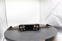 MTH Tinplate 10-1042 812 gondola car dark green with brass trim O SCALE Like New