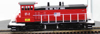 MTH Railking 30-4159-1E Mon Valley Works SW-1500 Diesel Locomotive With Proto-Sound 2.0 & BCR O SCALE Like New