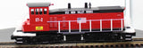 MTH Railking 30-4159-1E Mon Valley Works SW-1500 Diesel Locomotive With Proto-Sound 2.0 & BCR O SCALE Like New