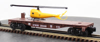 Lionel 6-36195 Pennsylvania Patrol Helicopter Flatcar O SCALE NEW