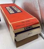 Lionel Postwar 3530 Operating Mobile Generator Car O Scale Used Excellent Damaged Box